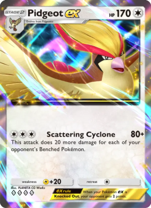 Card image of Pidgeot ex