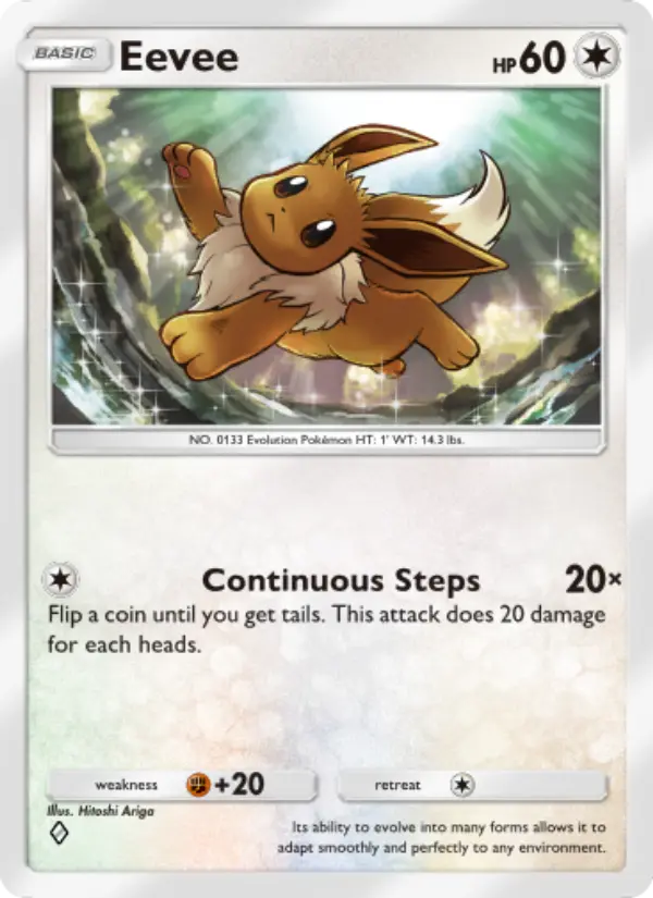 Card image of Eevee