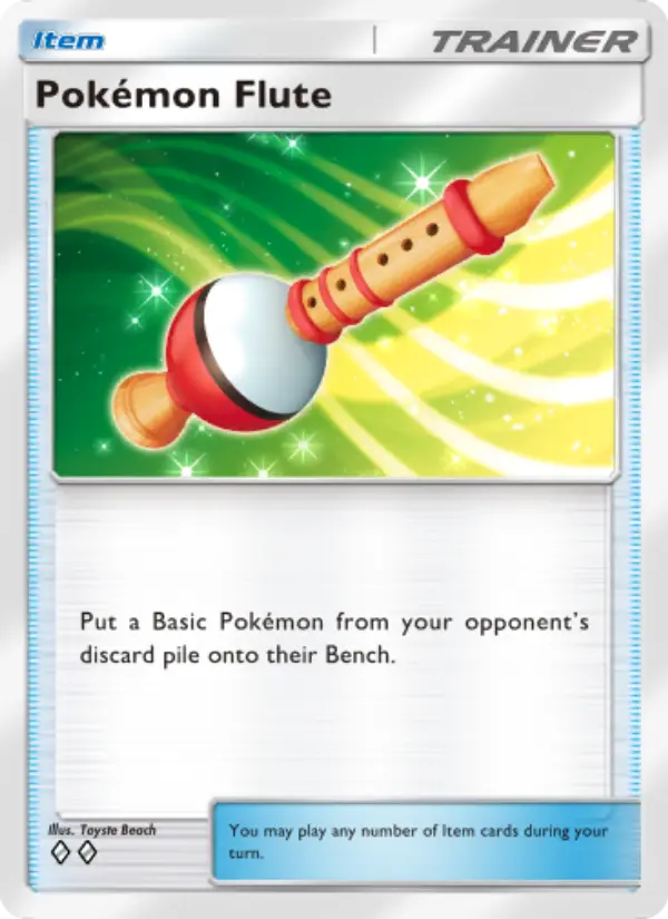 Card image of Pokémon Flute