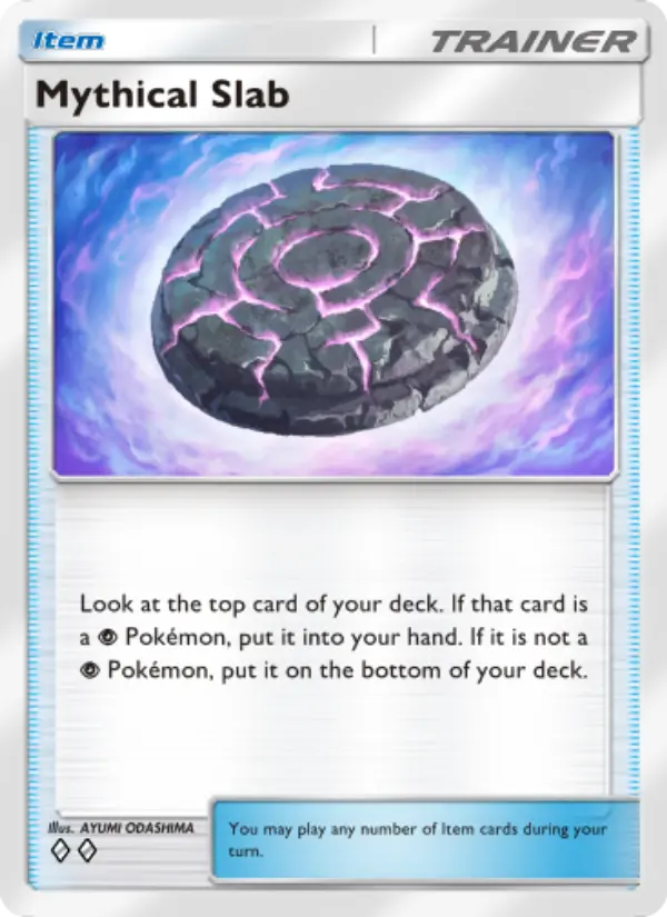 Card image of Mythical Slab