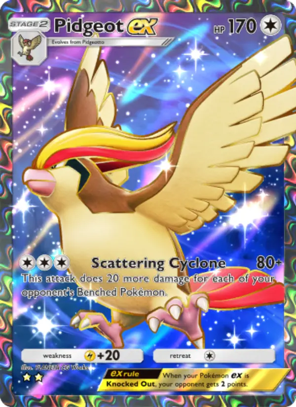 Card image of Pidgeot ex
