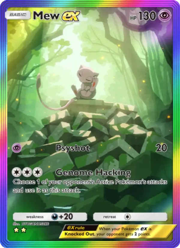 Card image of Mew ex