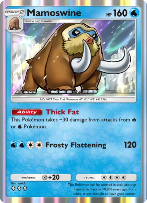 Card image of Mamoswine