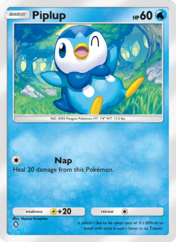 Card image of Piplup