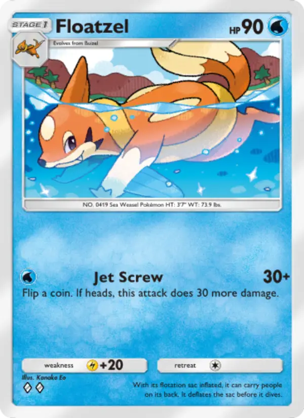 Card image of Floatzel