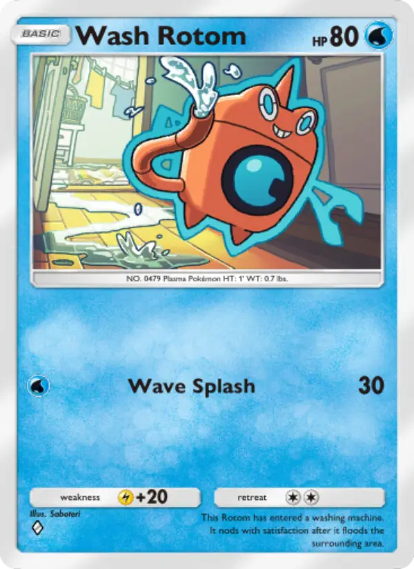 Card image of Wash Rotom