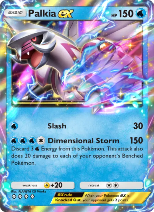 Card image of Palkia ex