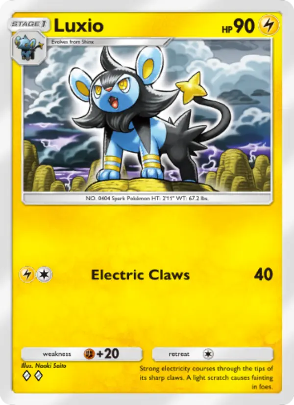 Card image of Luxio
