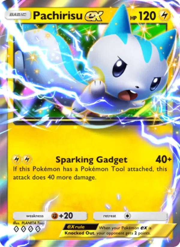 Card image of Pachirisu ex