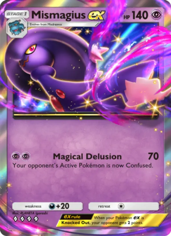 Card image of Mismagius ex