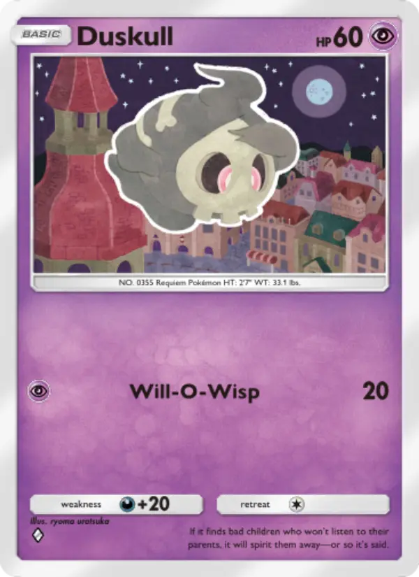 Card image of Duskull