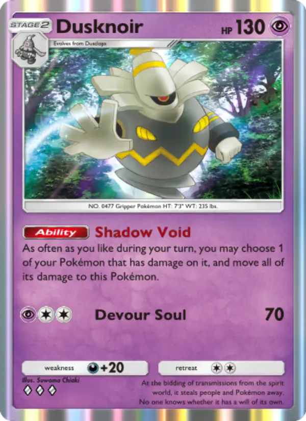 Card image of Dusknoir