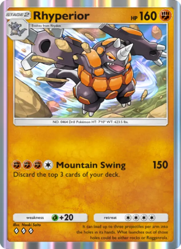 Card image of Rhyperior