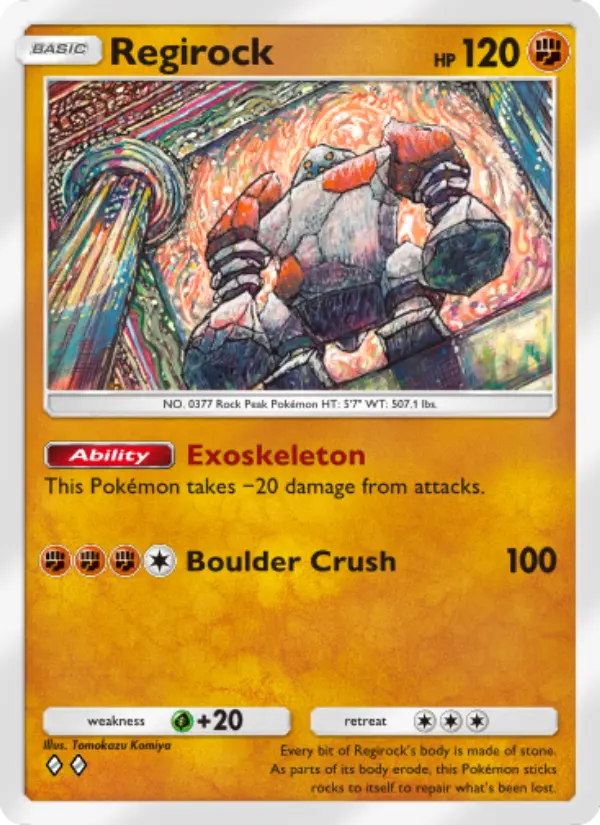 Card image of Regirock