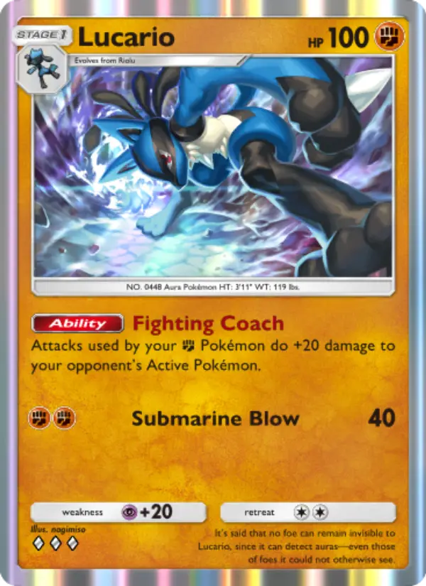Card image of Lucario