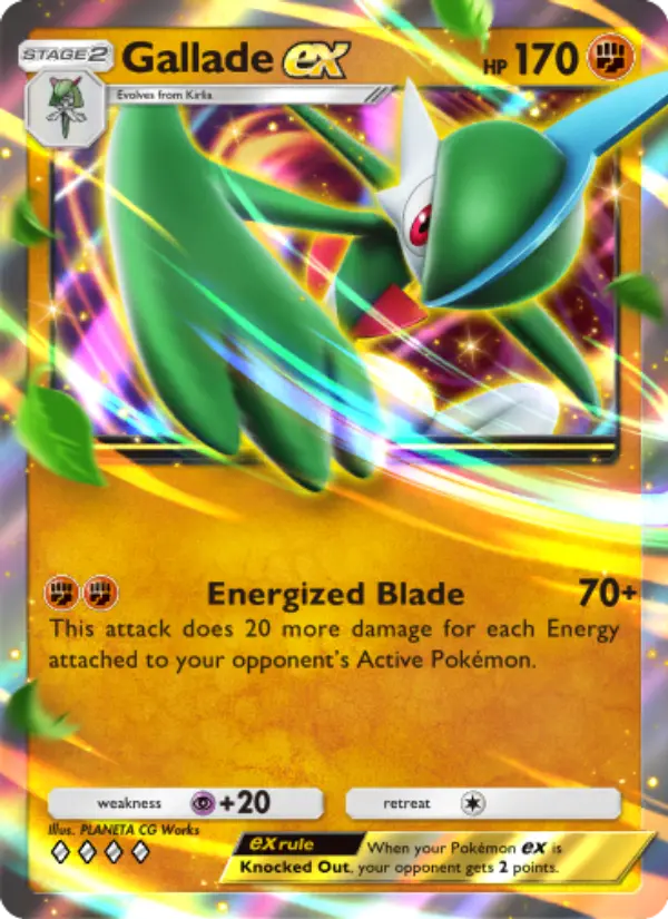 Card image of Gallade ex