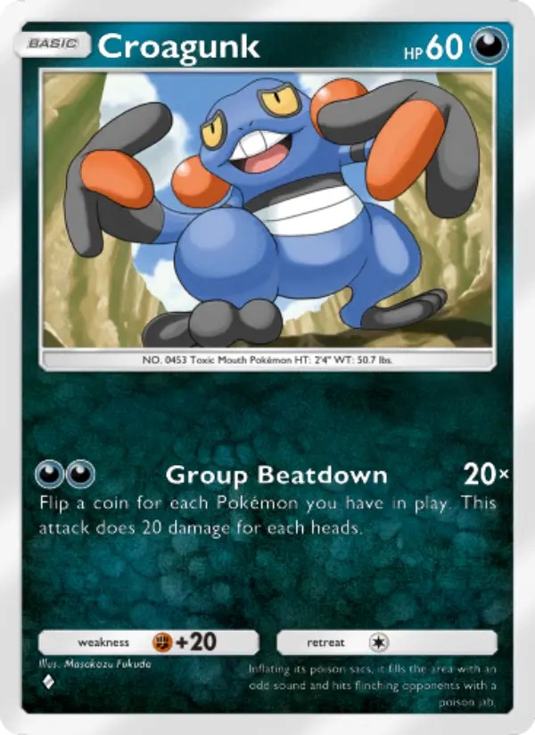 Card image of Croagunk