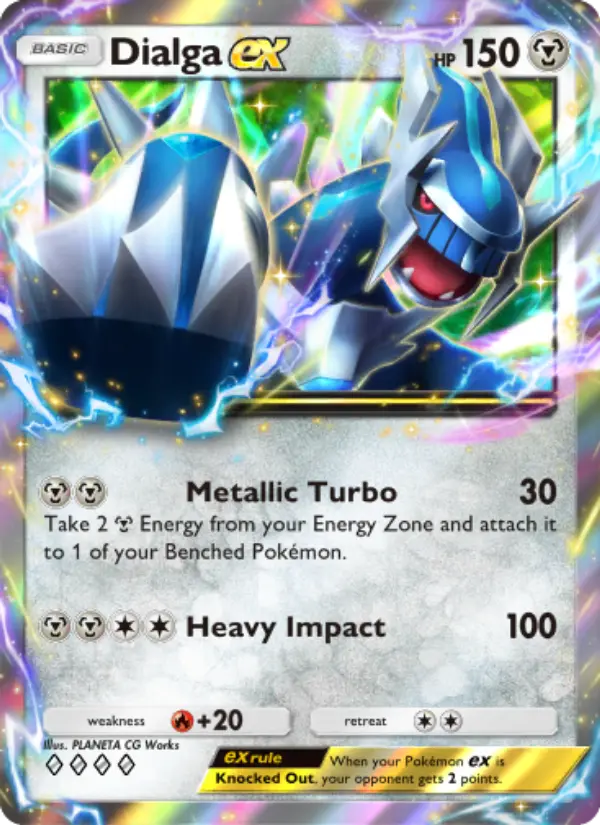 Card image of Dialga ex
