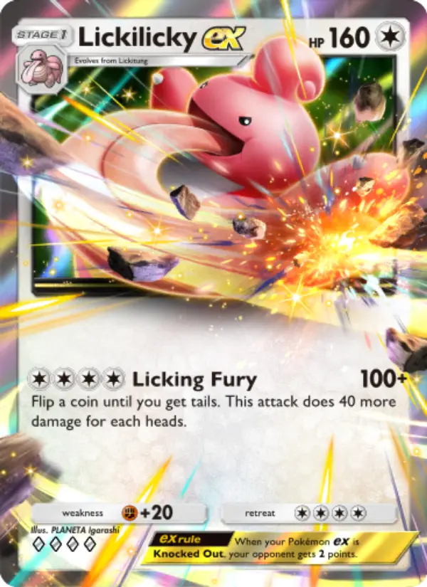 Card image of Lickilicky ex
