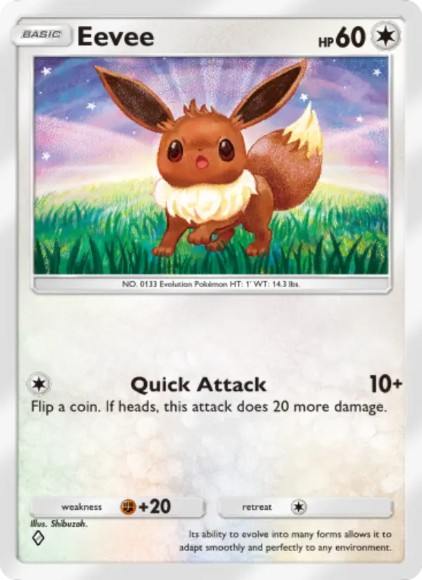 Card image of Eevee