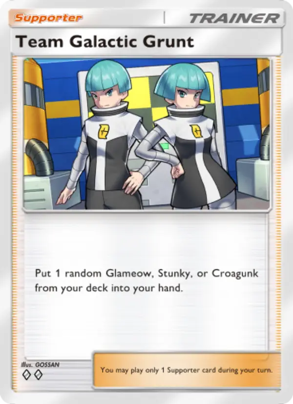 Card image of Team Galactic Grunt