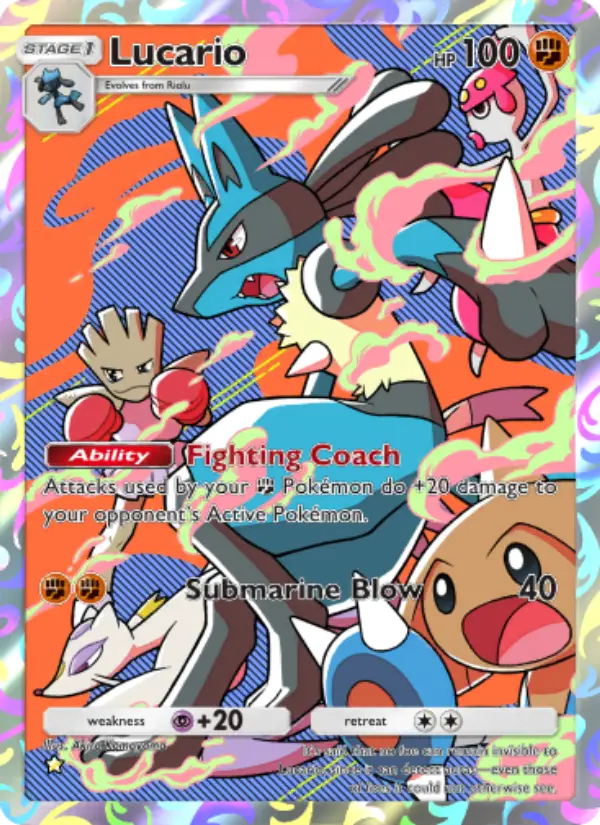 Card image of Lucario