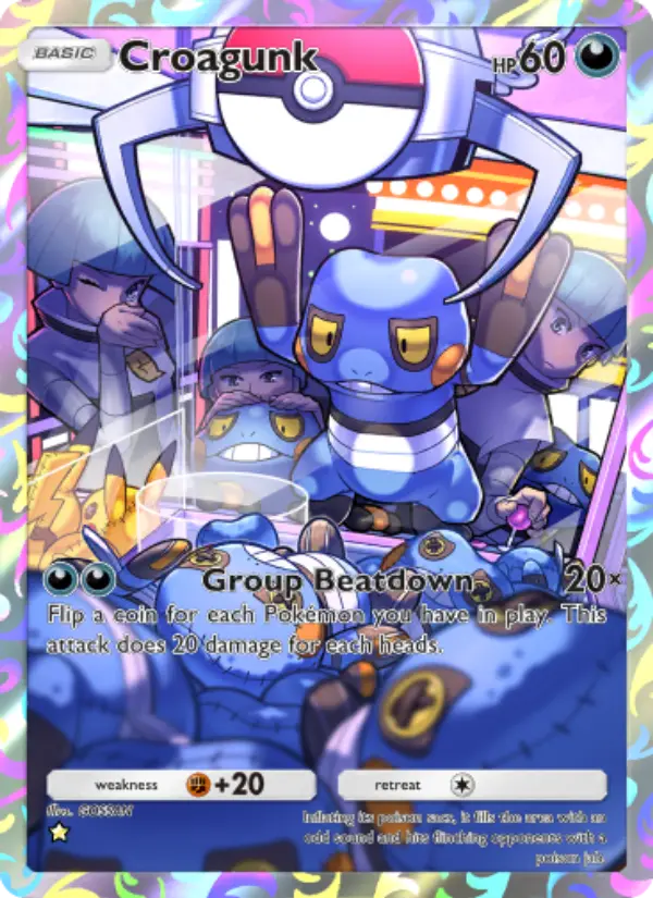 Card image of Croagunk