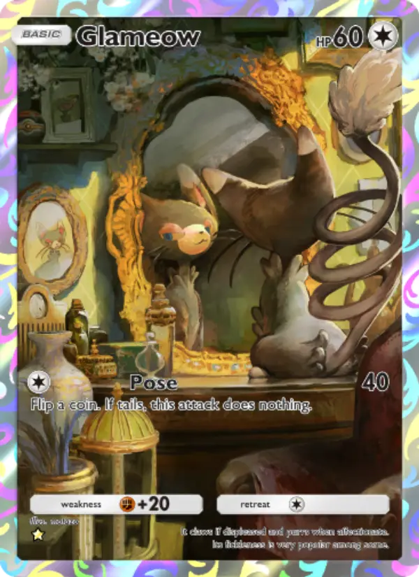 Card image of Glameow