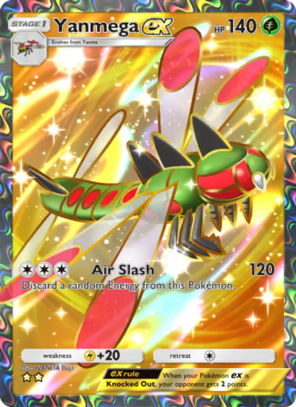 Card image of Yanmega ex