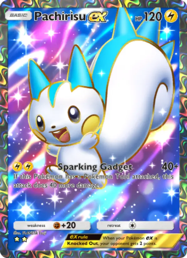 Card image of Pachirisu ex