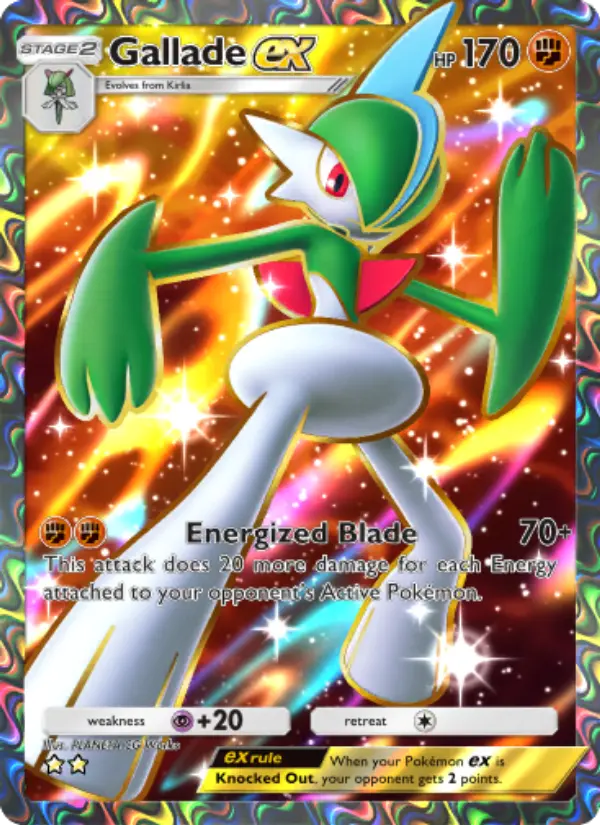 Card image of Gallade ex