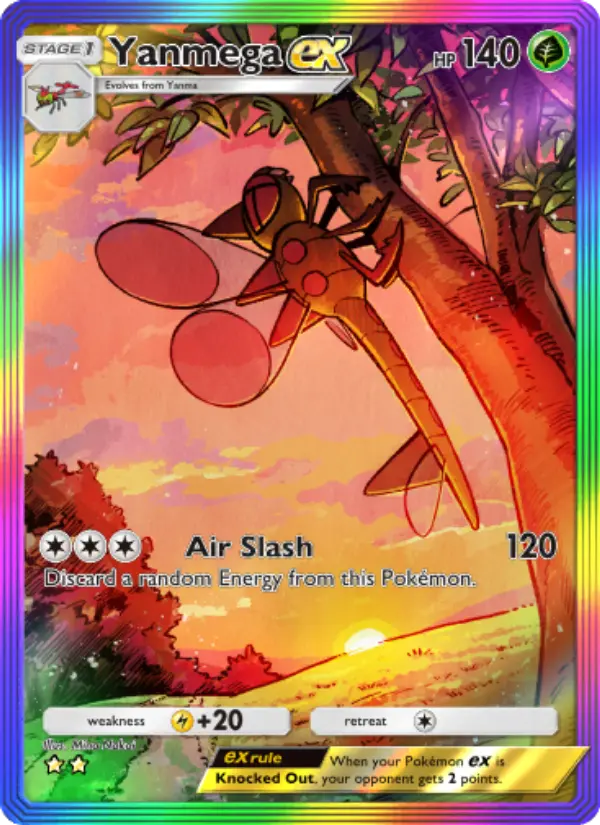 Card image of Yanmega ex
