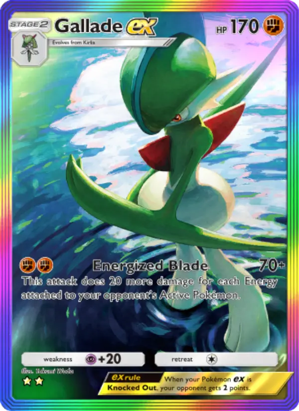 Card image of Gallade ex