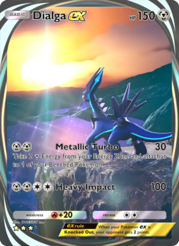 Card image of Dialga ex