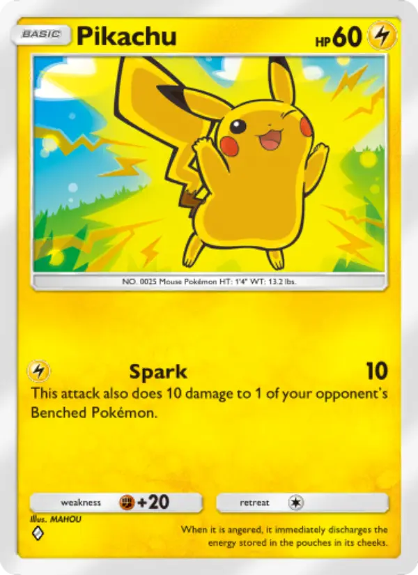 Card image of Pikachu