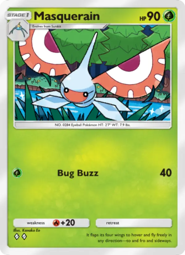 Card image of Masquerain