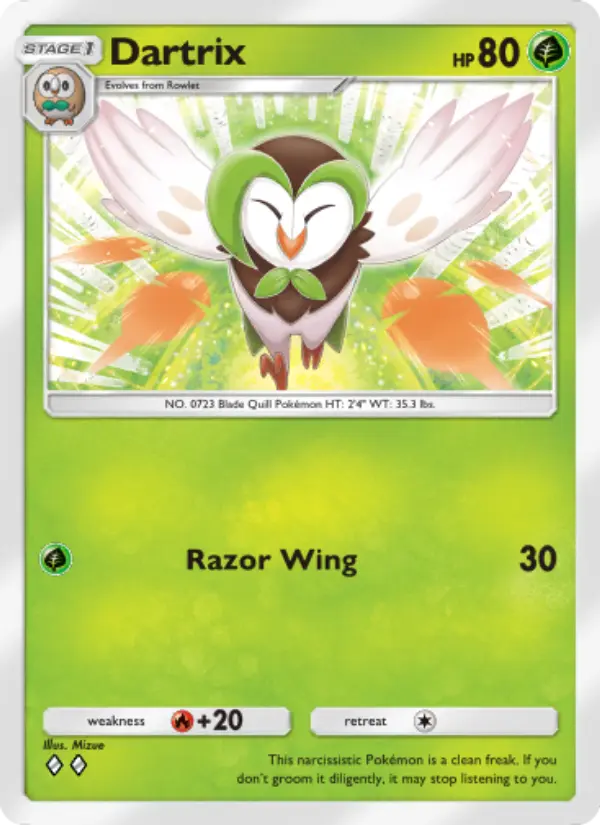 Card image of Dartrix