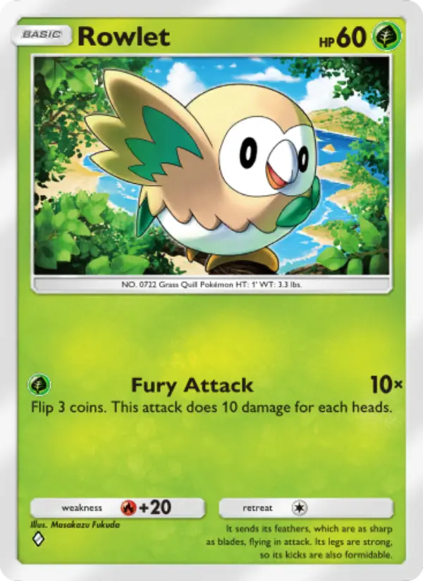 Card image of Rowlet
