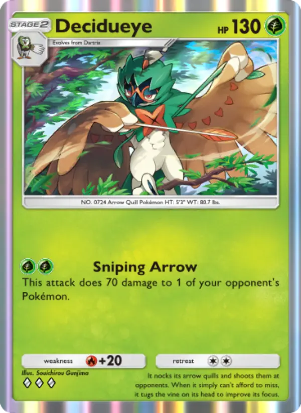 Card image of Decidueye