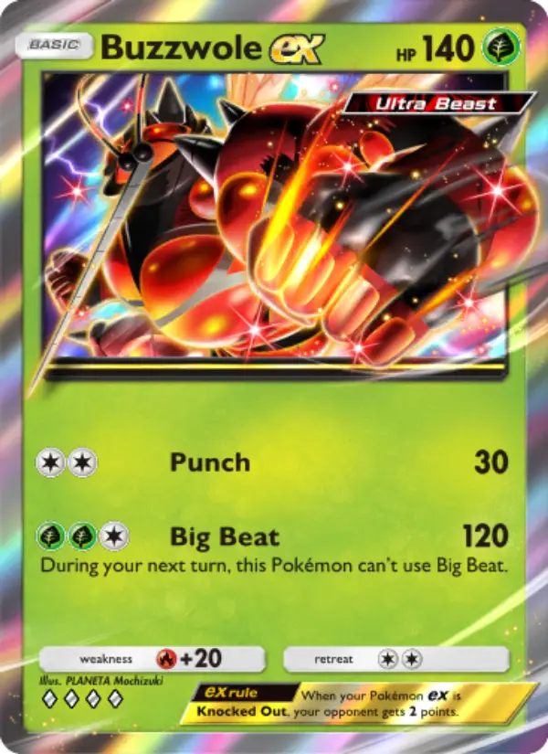 Card image of Buzzwole ex