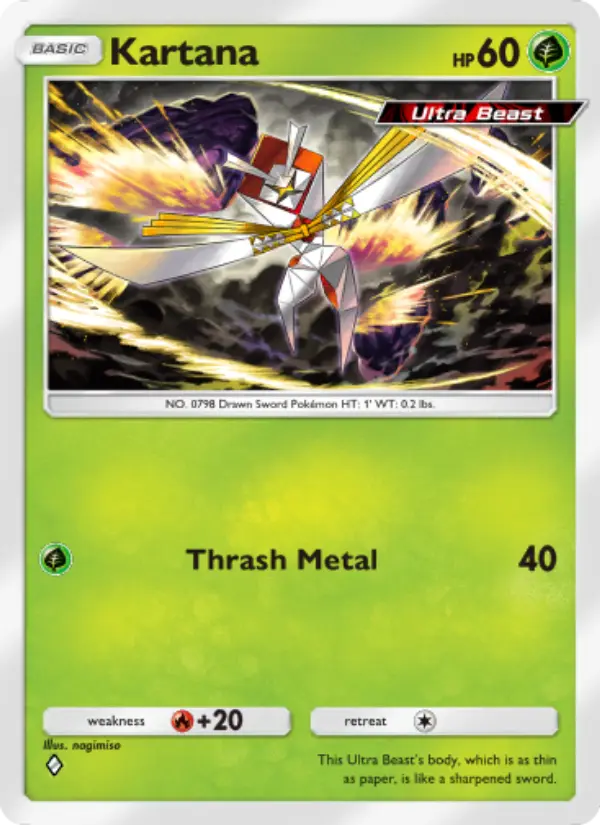 Card image of Kartana