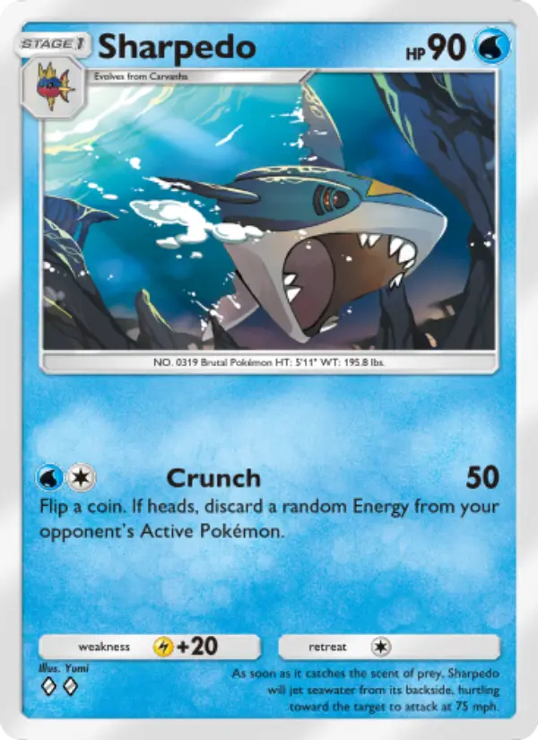 Card image of Sharpedo
