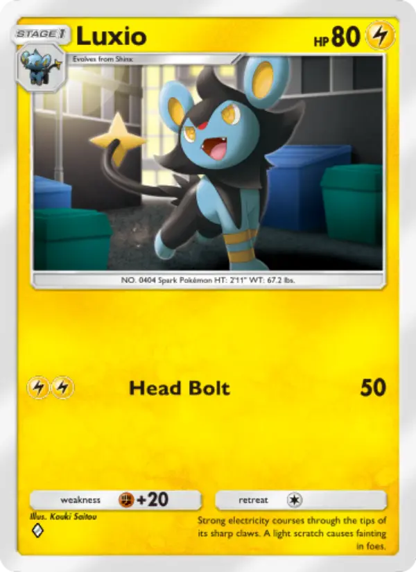 Card image of Luxio