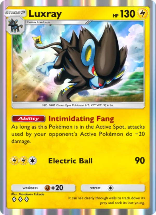 Card image of Luxray
