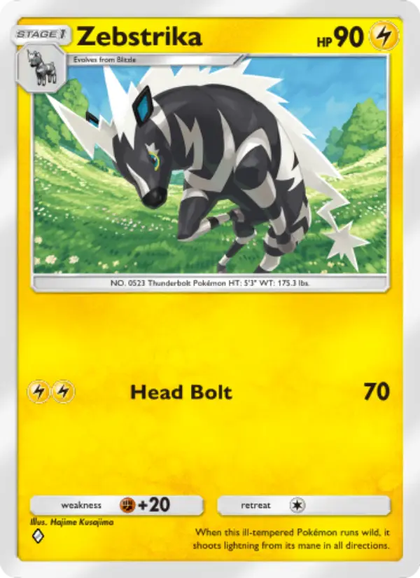 Card image of Zebstrika