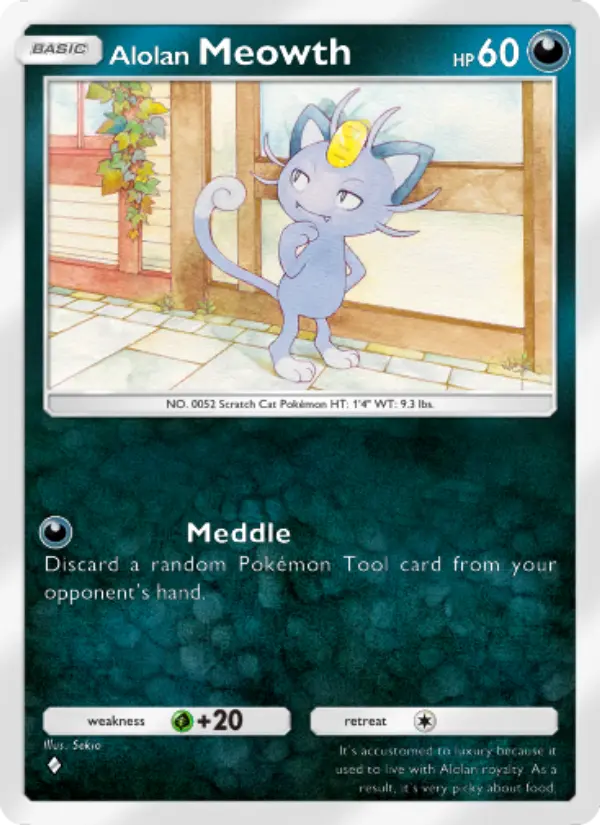 Card image of Alolan Meowth