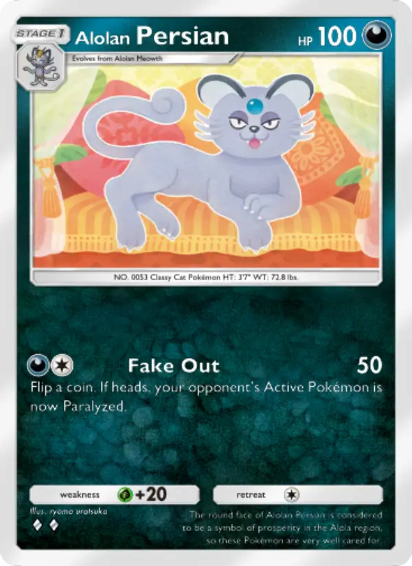 Card image of Alolan Persian