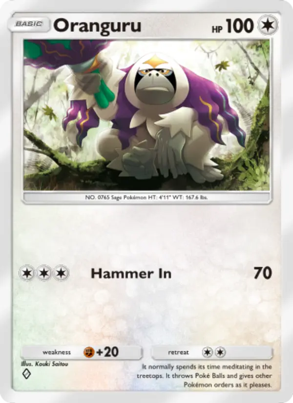 Card image of Oranguru