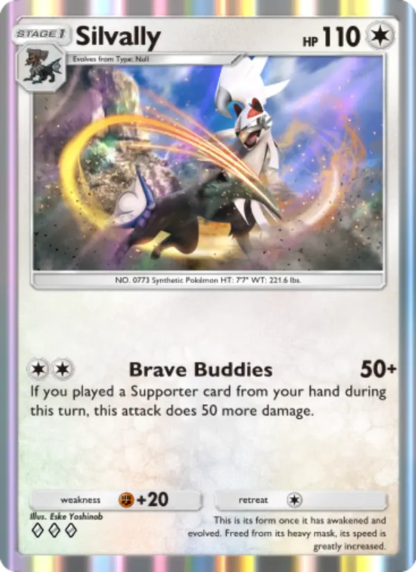 Card image of Silvally