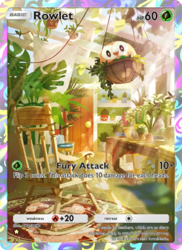 Card image of Rowlet